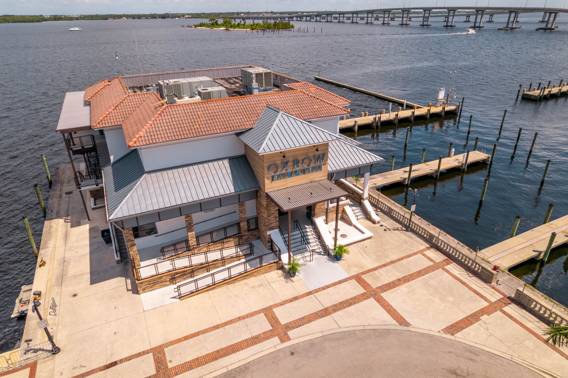 Luminary Hotel aerial drone photography