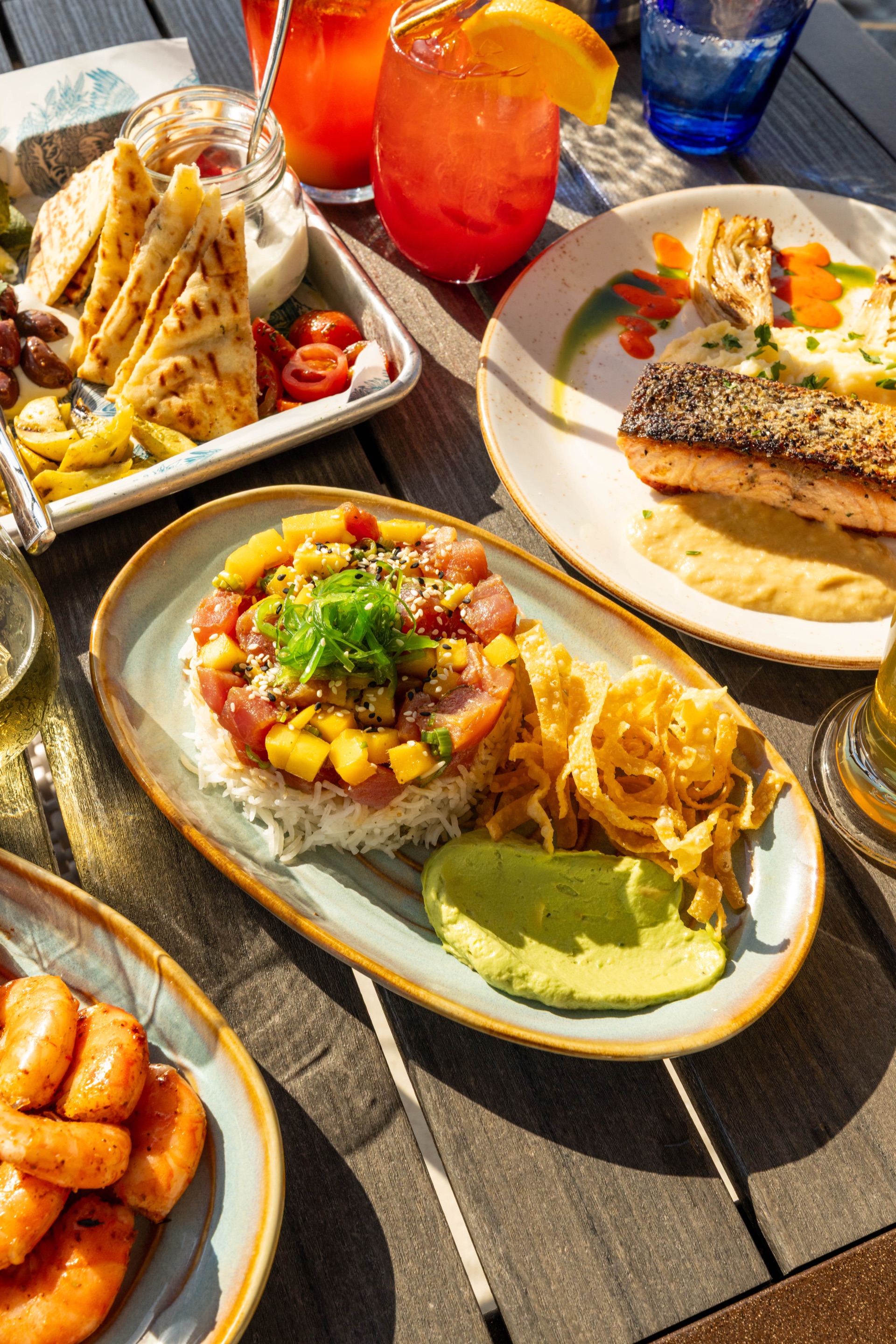 The Oxbow restaurant photography at the Luminary Hotel