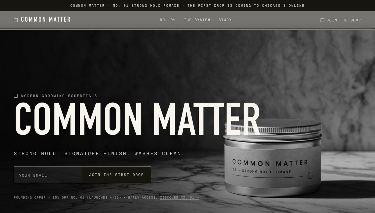 Common Matter Website