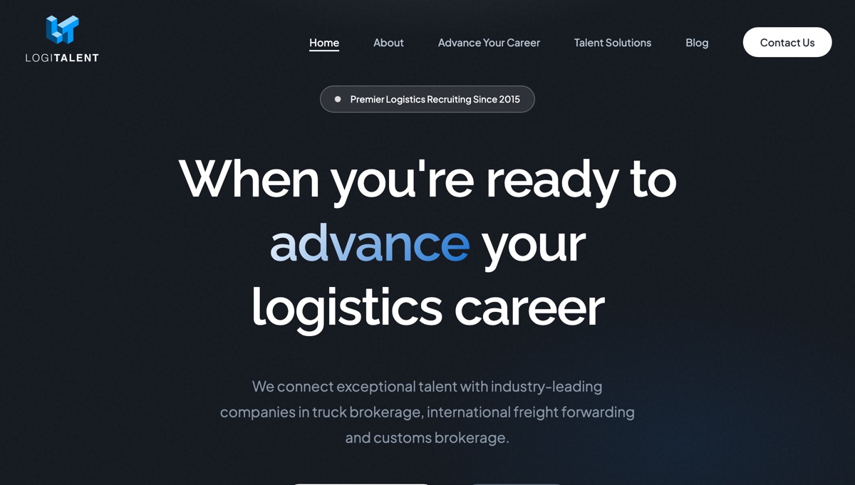 LogiTalent Website